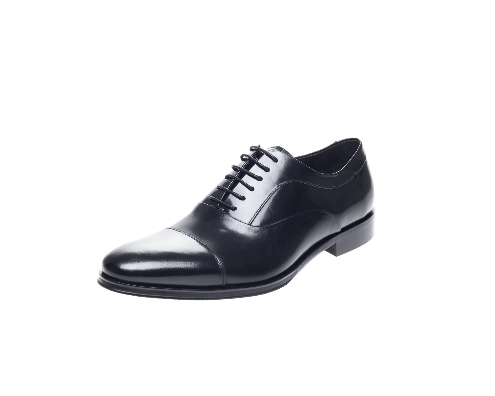 Guildhall Black Capped Oxfords