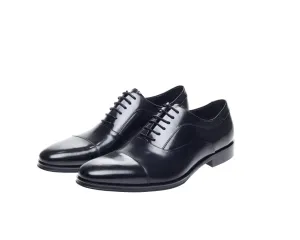 Guildhall Black Capped Oxfords