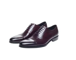 Guildhall Brown Capped Oxfords