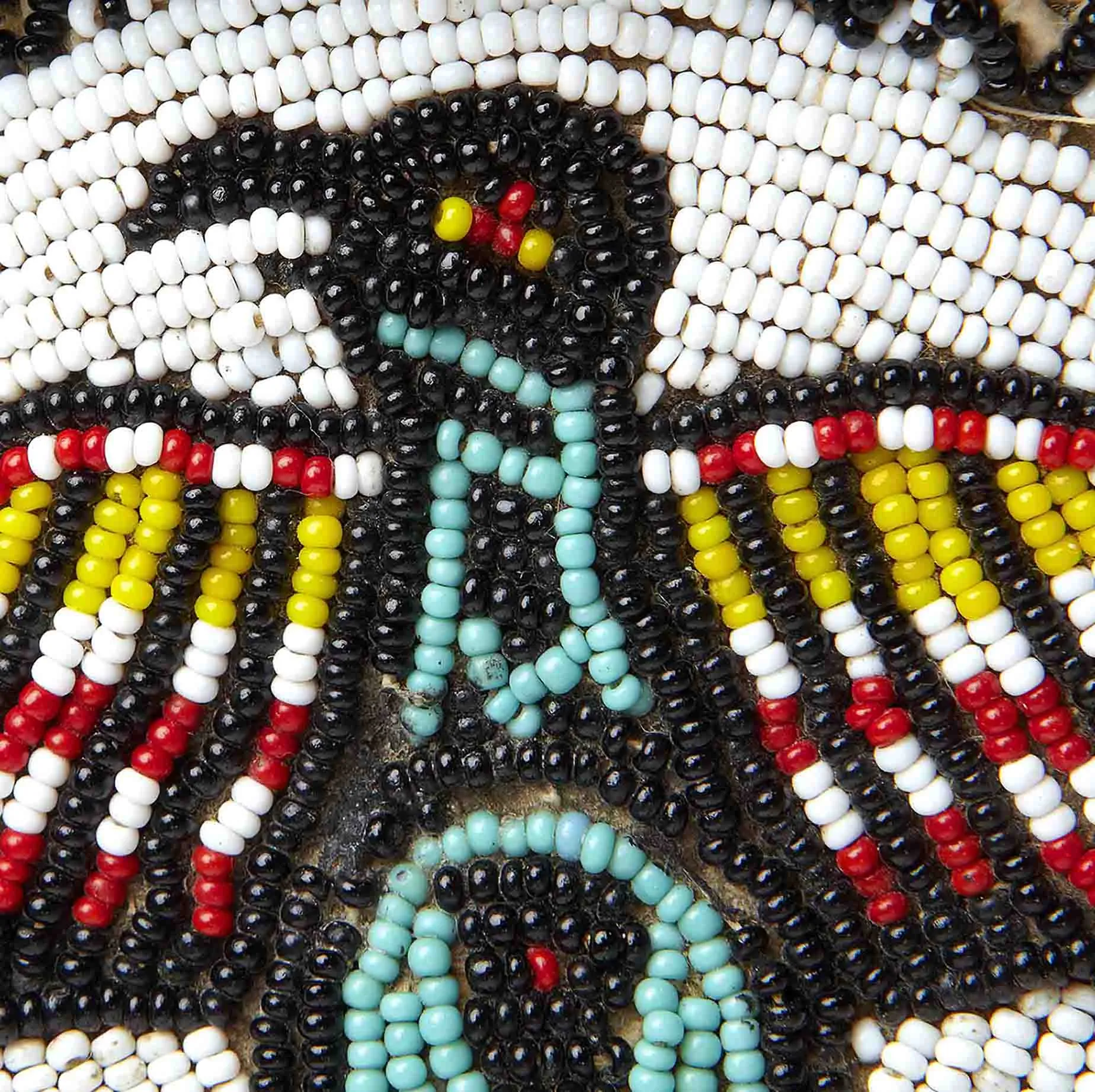 Hand Beaded Moccasins - c.1920