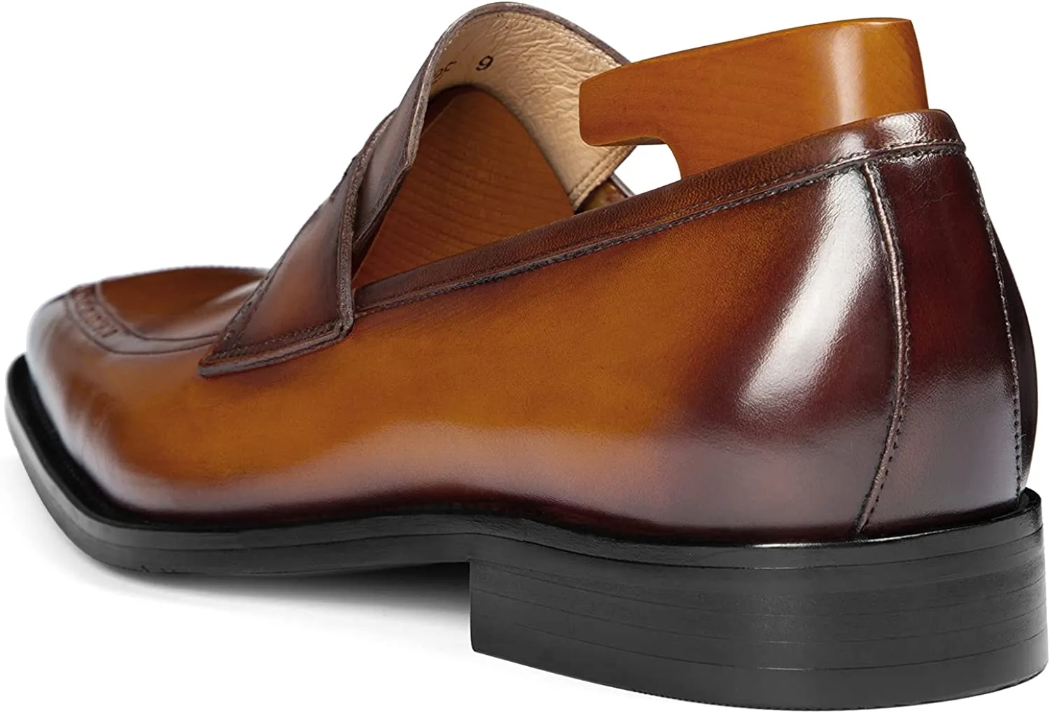 Handmade Brown Goodyear Welted Leather Moccasins for Men