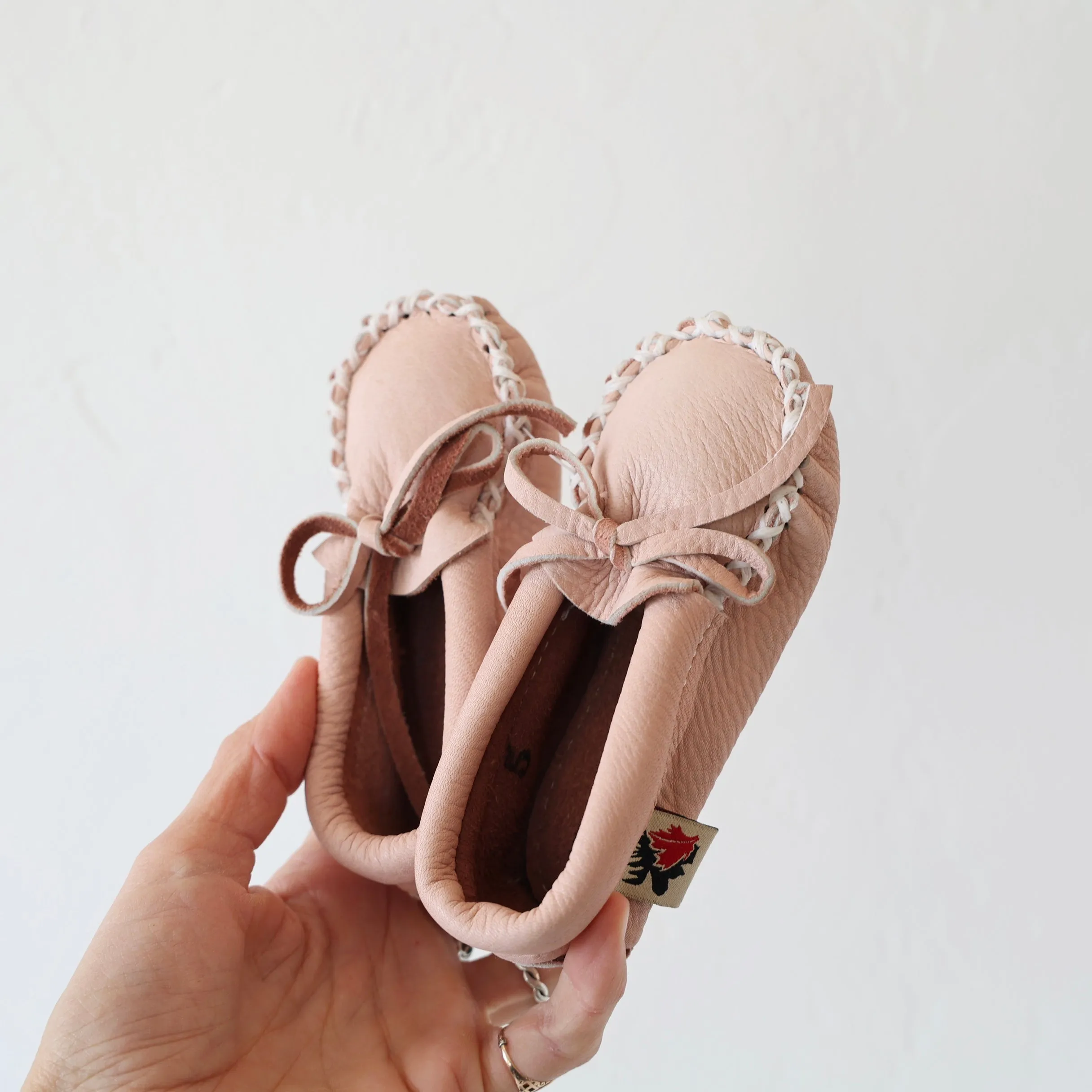 Handmade Children's Moccasins - 2 Colors