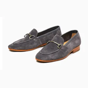 Handmade Leather Suede Tassel Moccasins - Elegant Slip-On Loafers