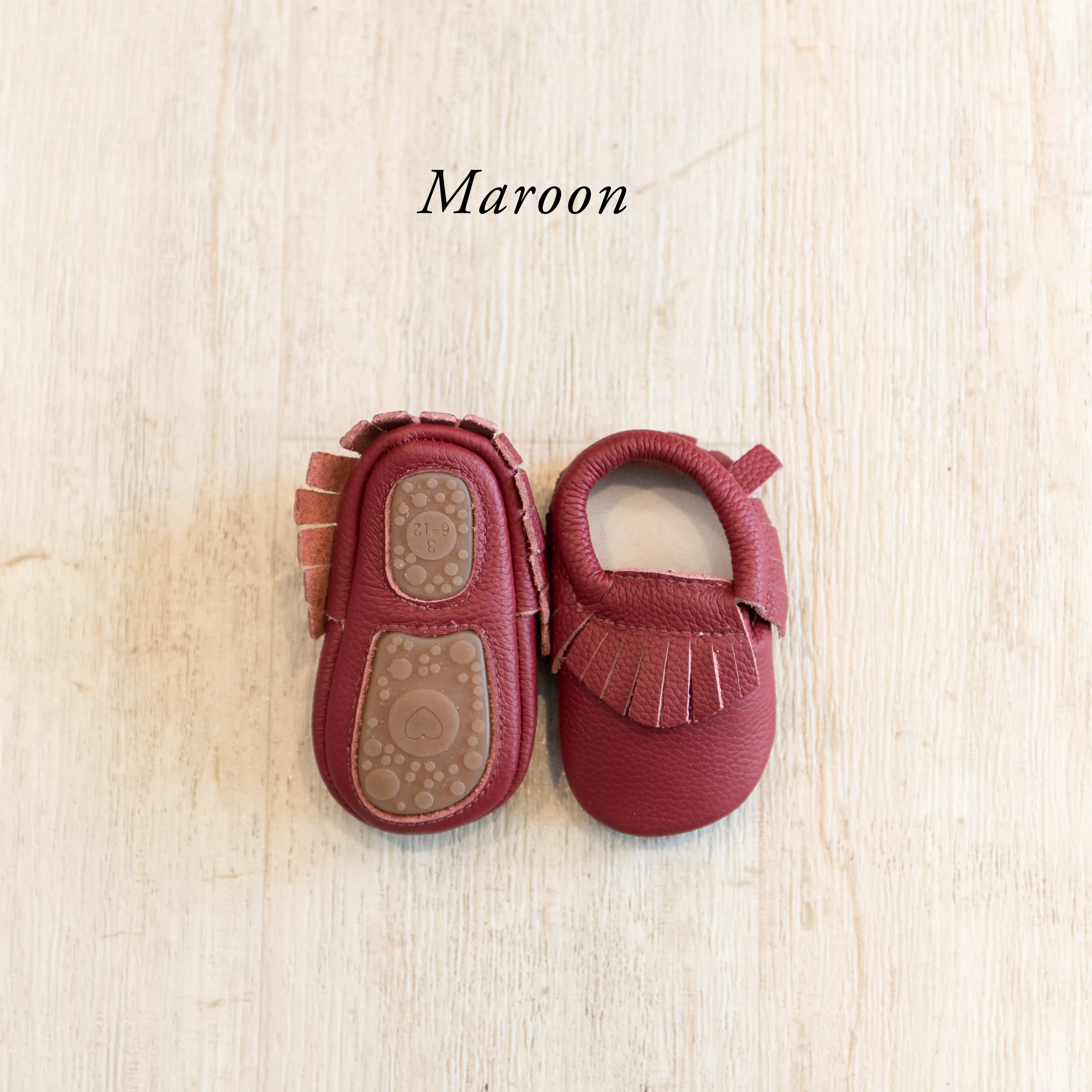Hard Sole Moccasins Solid Colors