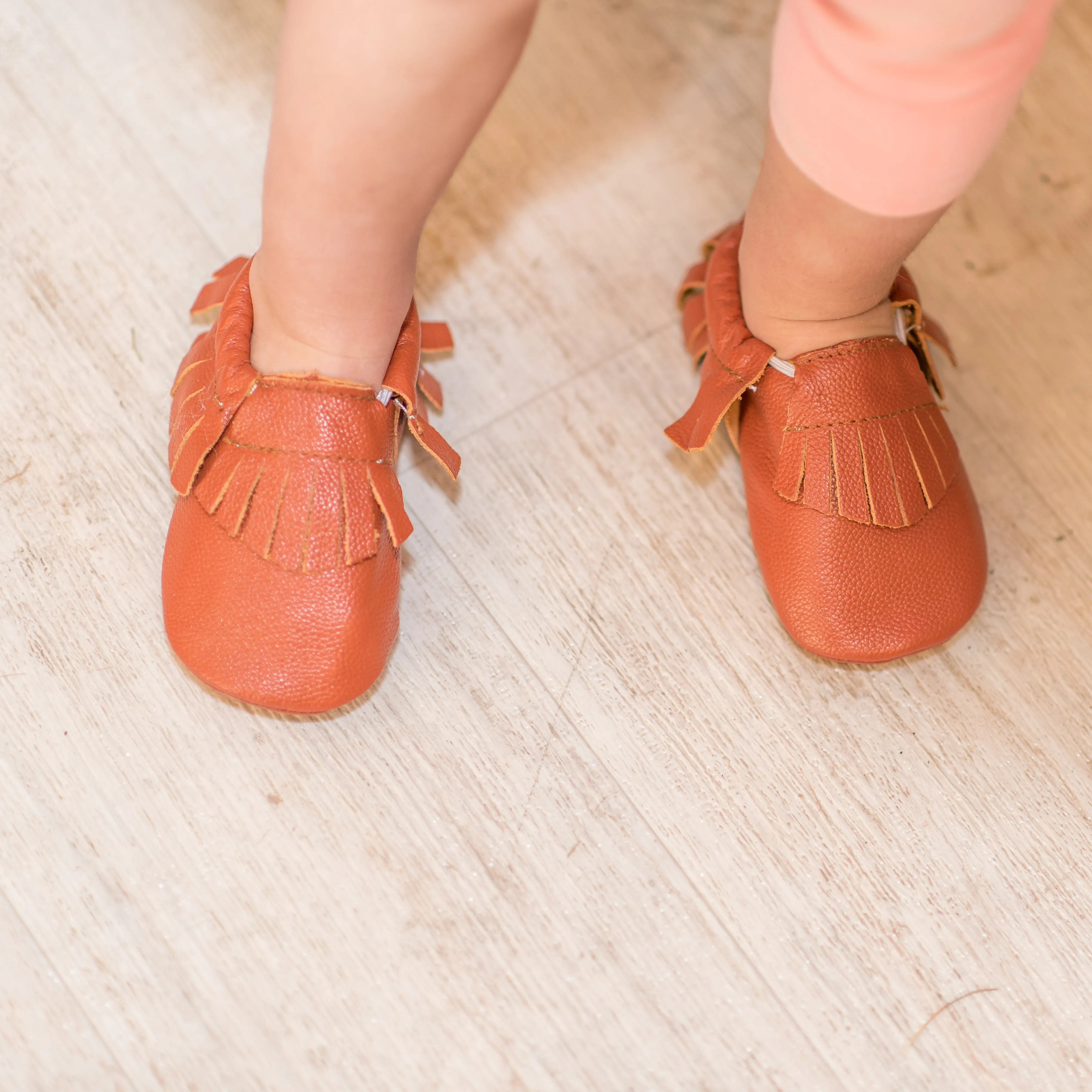 Hard Sole Moccasins Solid Colors