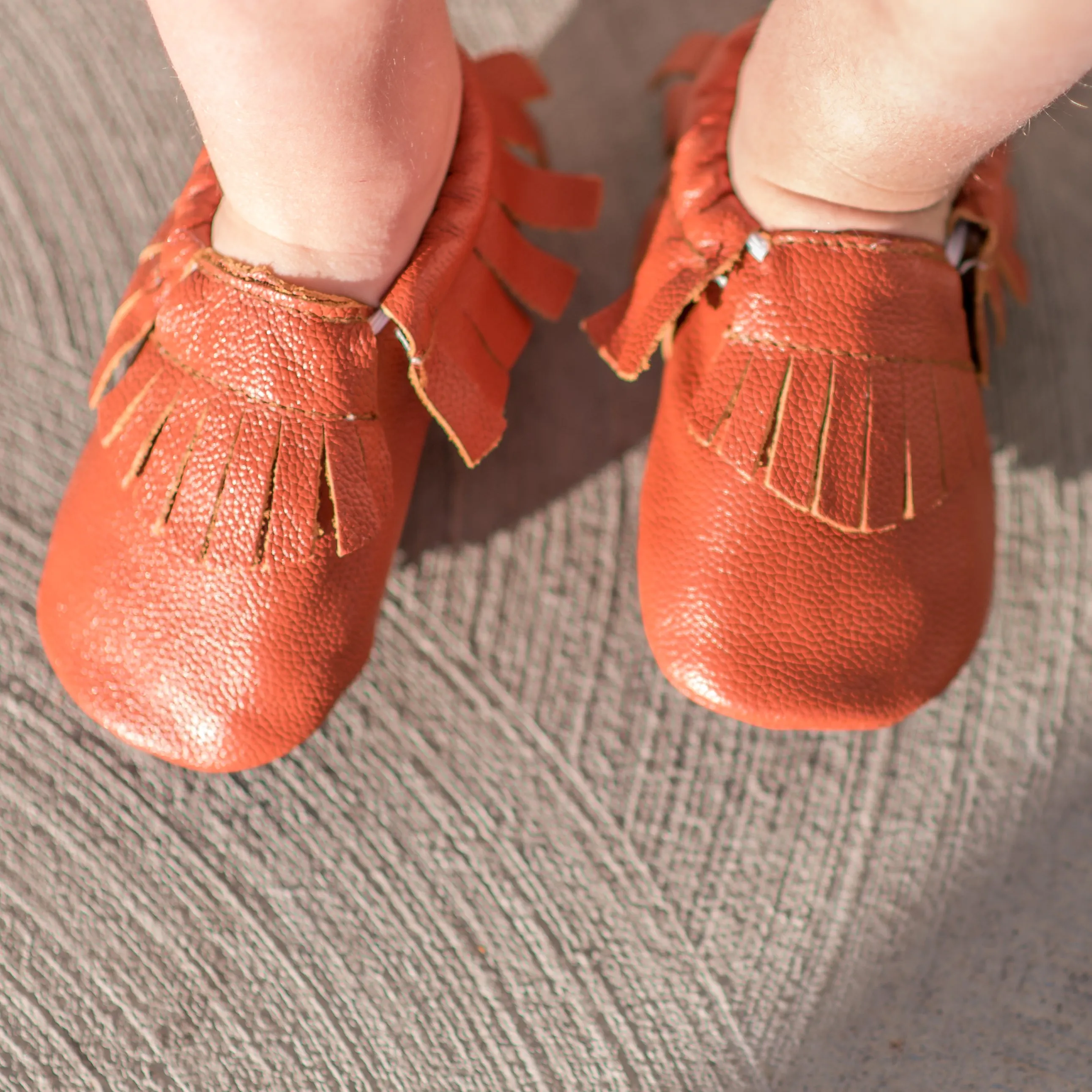 Hard Sole Moccasins Solid Colors