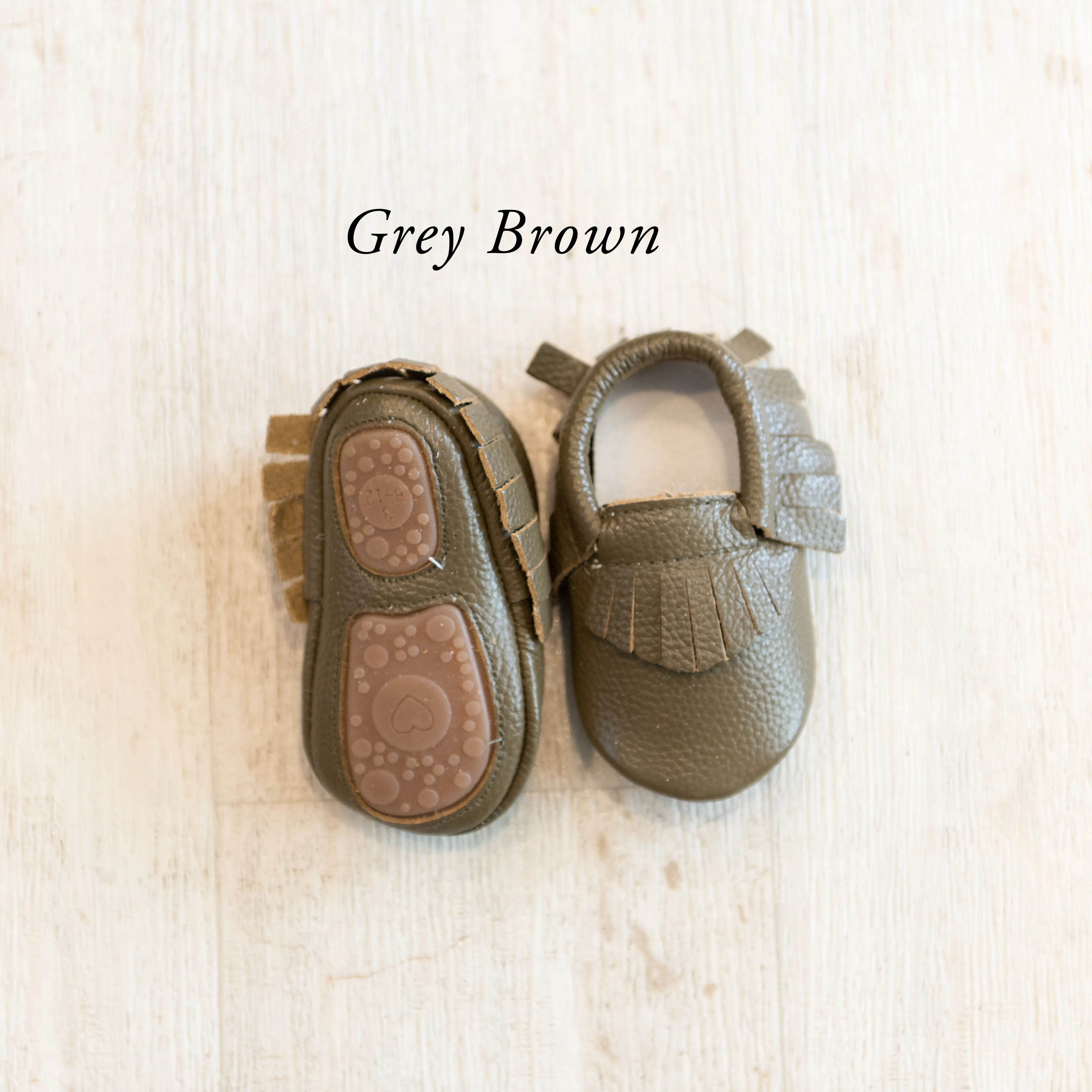 Hard Sole Moccasins Solid Colors