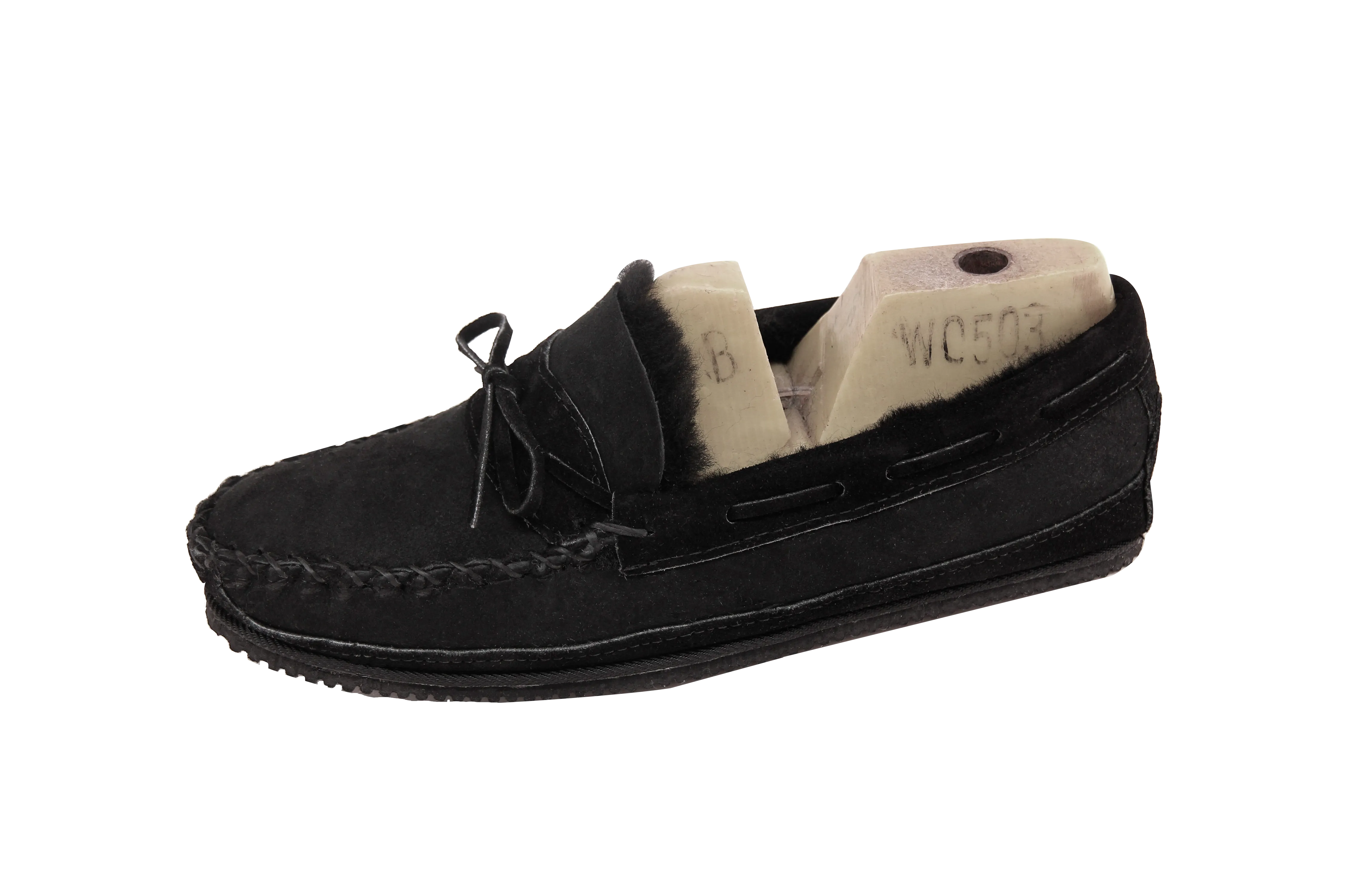 Hardsole Moccasin - Genuine sheepskin slipper