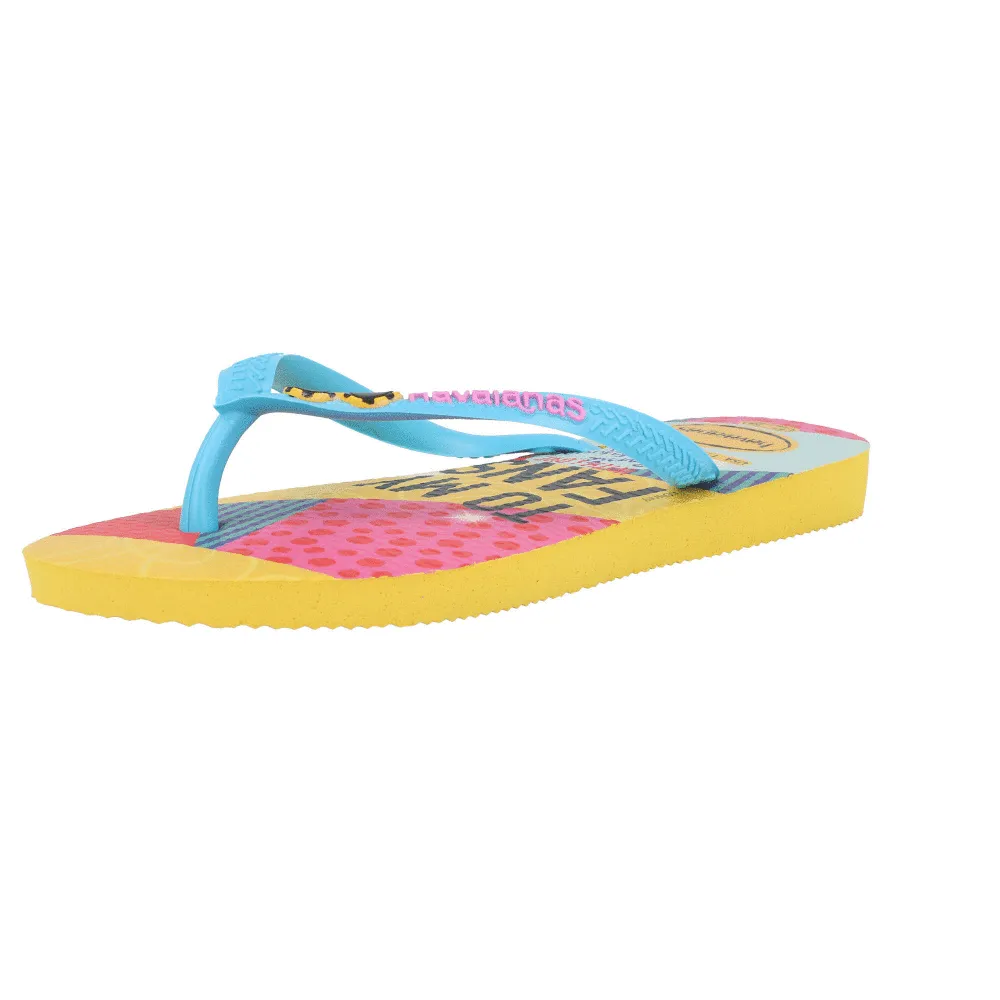Havaianas Kids Disney Cool Gold Yellow Flip-Flops