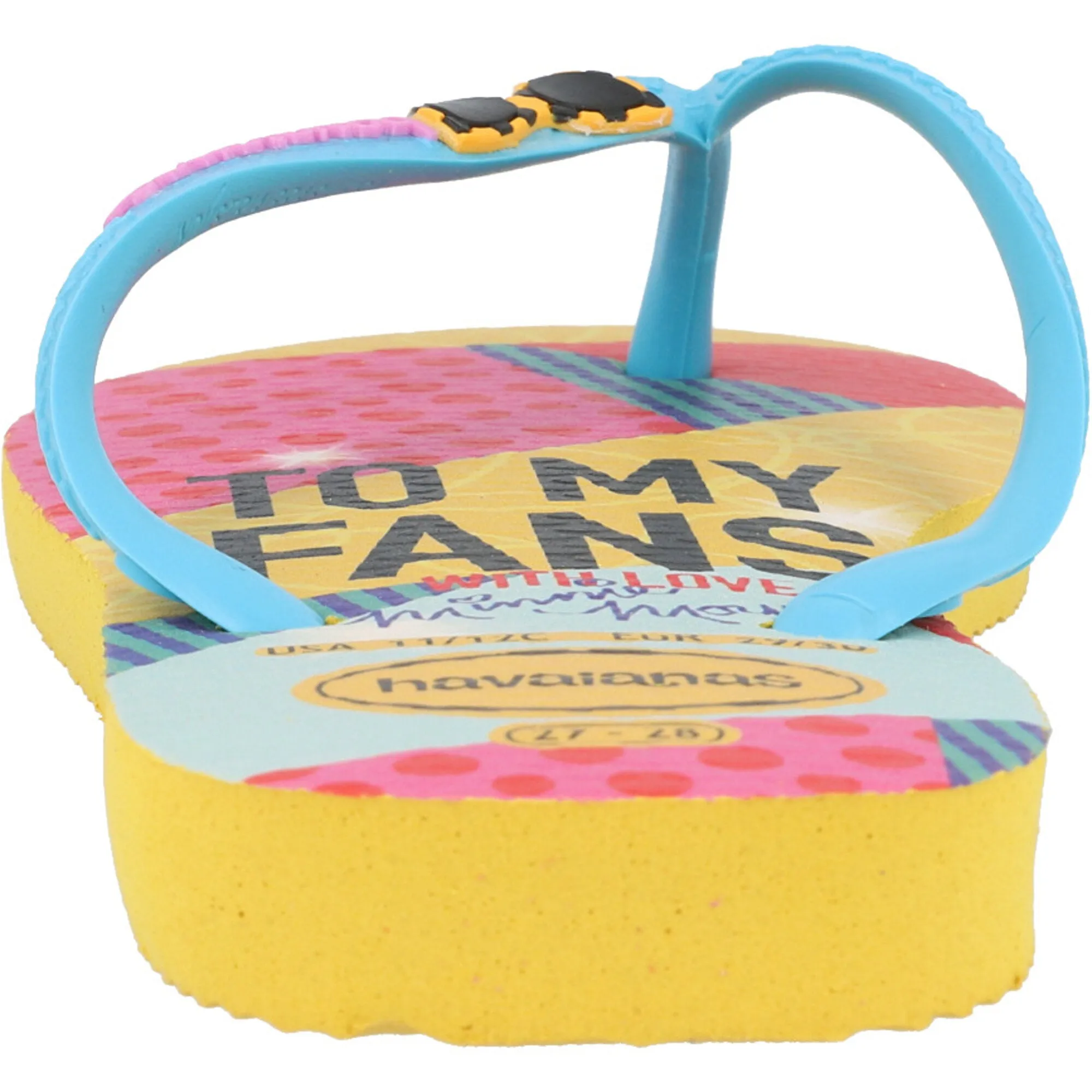 Havaianas Kids Disney Cool Gold Yellow Flip-Flops