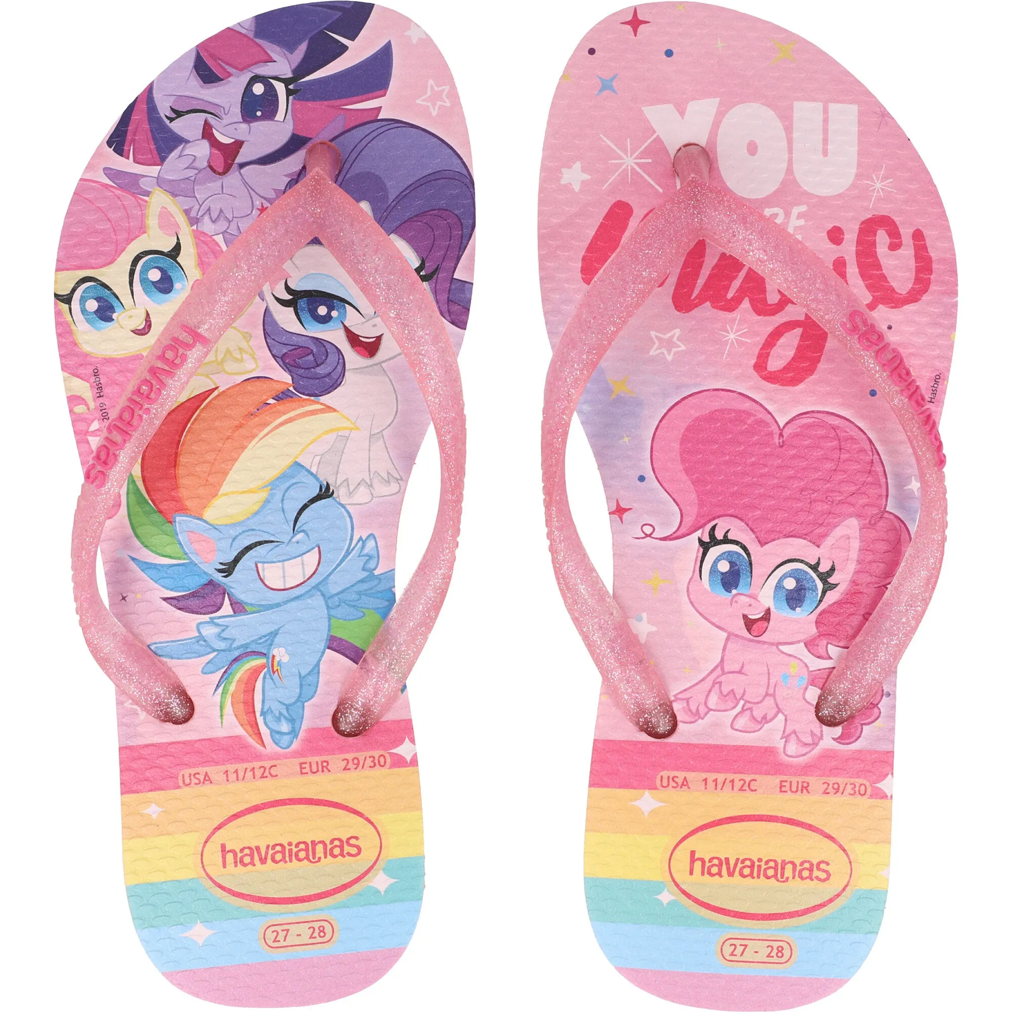 Havaianas Kids Slim My Little Pony Pink Sandals