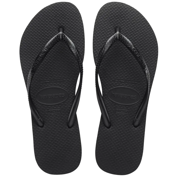 Havaianas Slim Flip Flop Sandal in Black