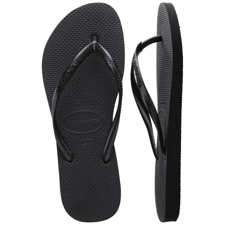Havaianas Slim Flip Flop Sandal in Black