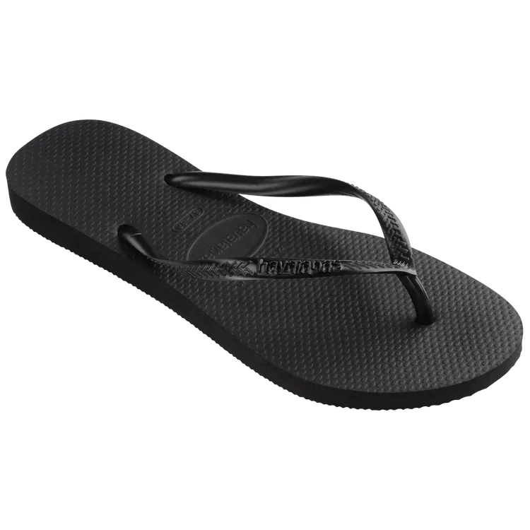 Havaianas Slim Flip Flop Sandal in Black
