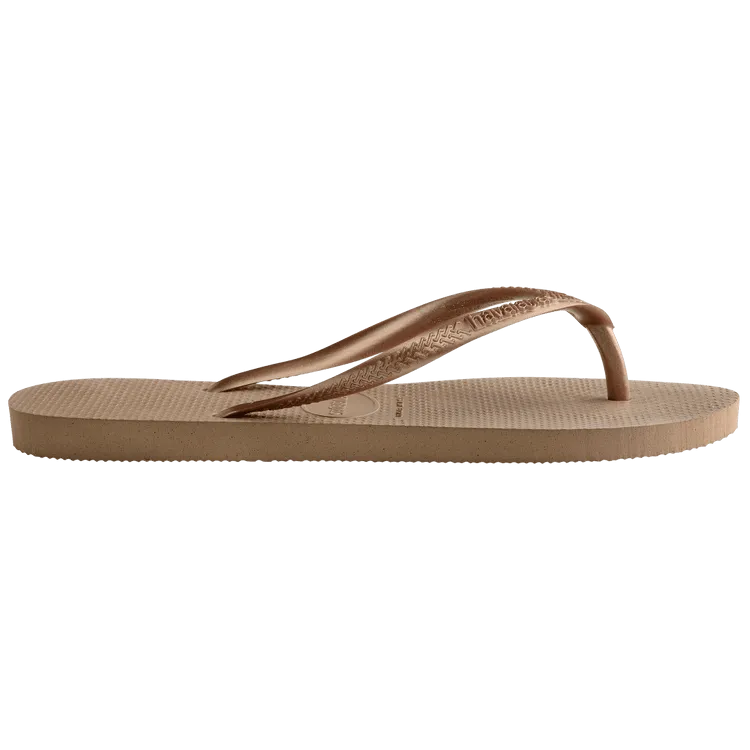 Havaianas Slim Flip Flop Sandal in Rose Gold