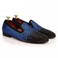 Helium Dandelion Spikes Rivets Slip On Dress Shoes