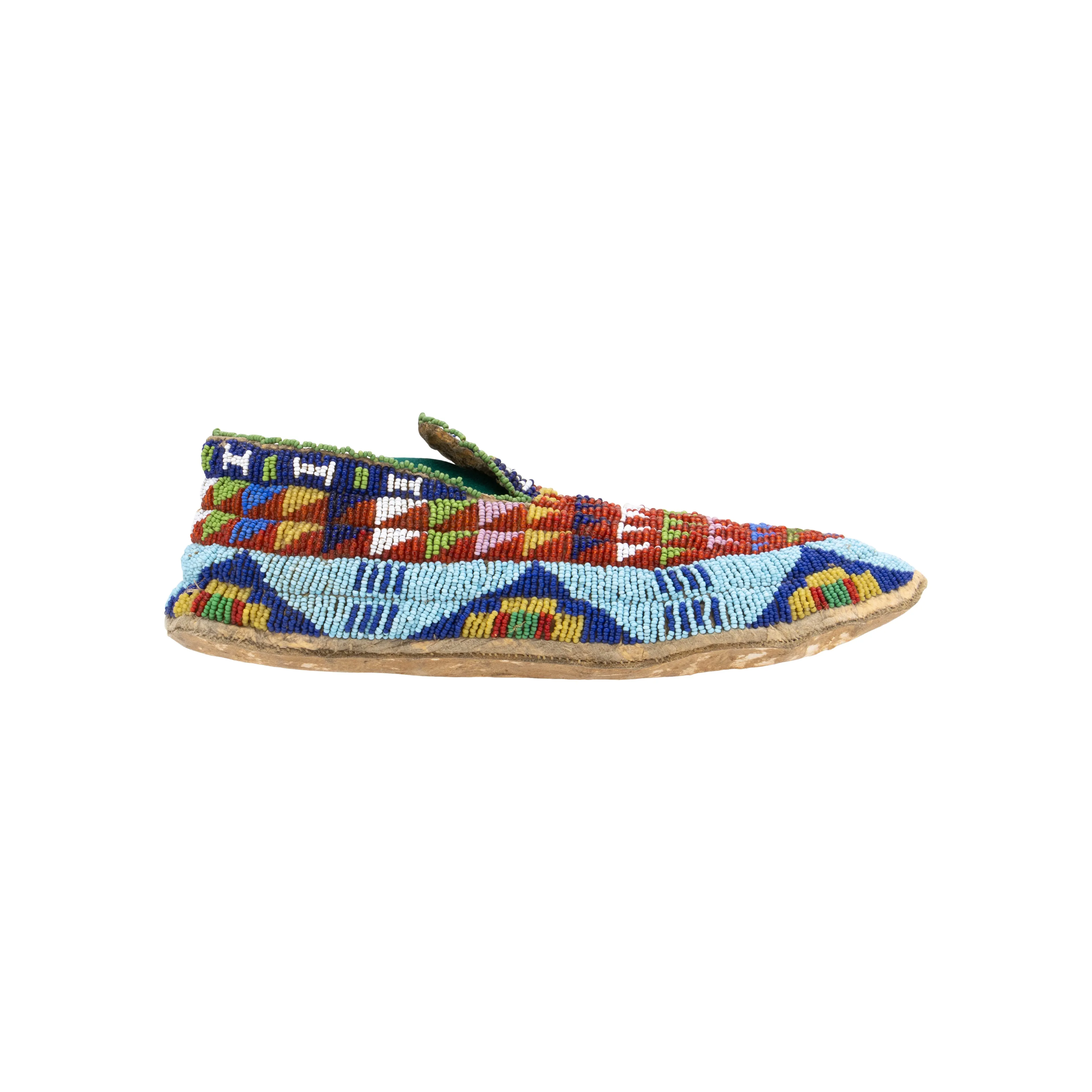 Hidatsa Sioux Moccasins