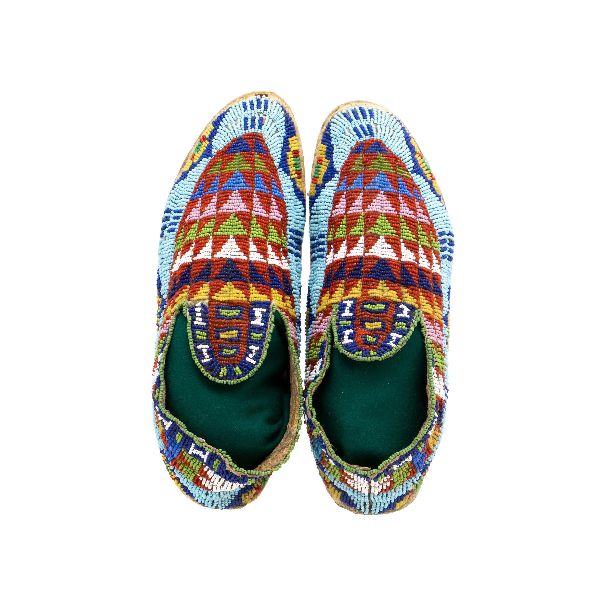 Hidatsa Sioux Moccasins