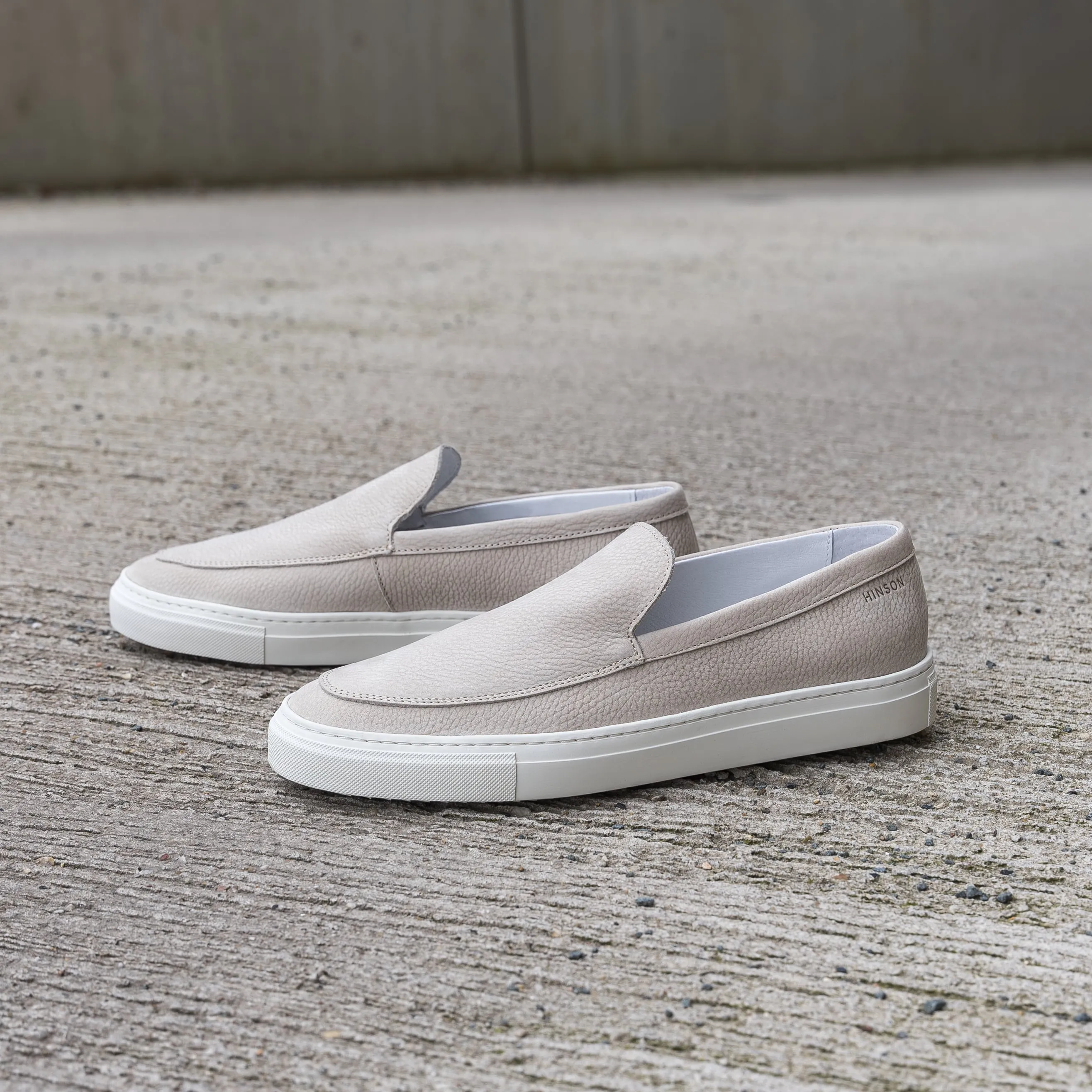 Hinson Malton Loafer Beige Nubuck Milled