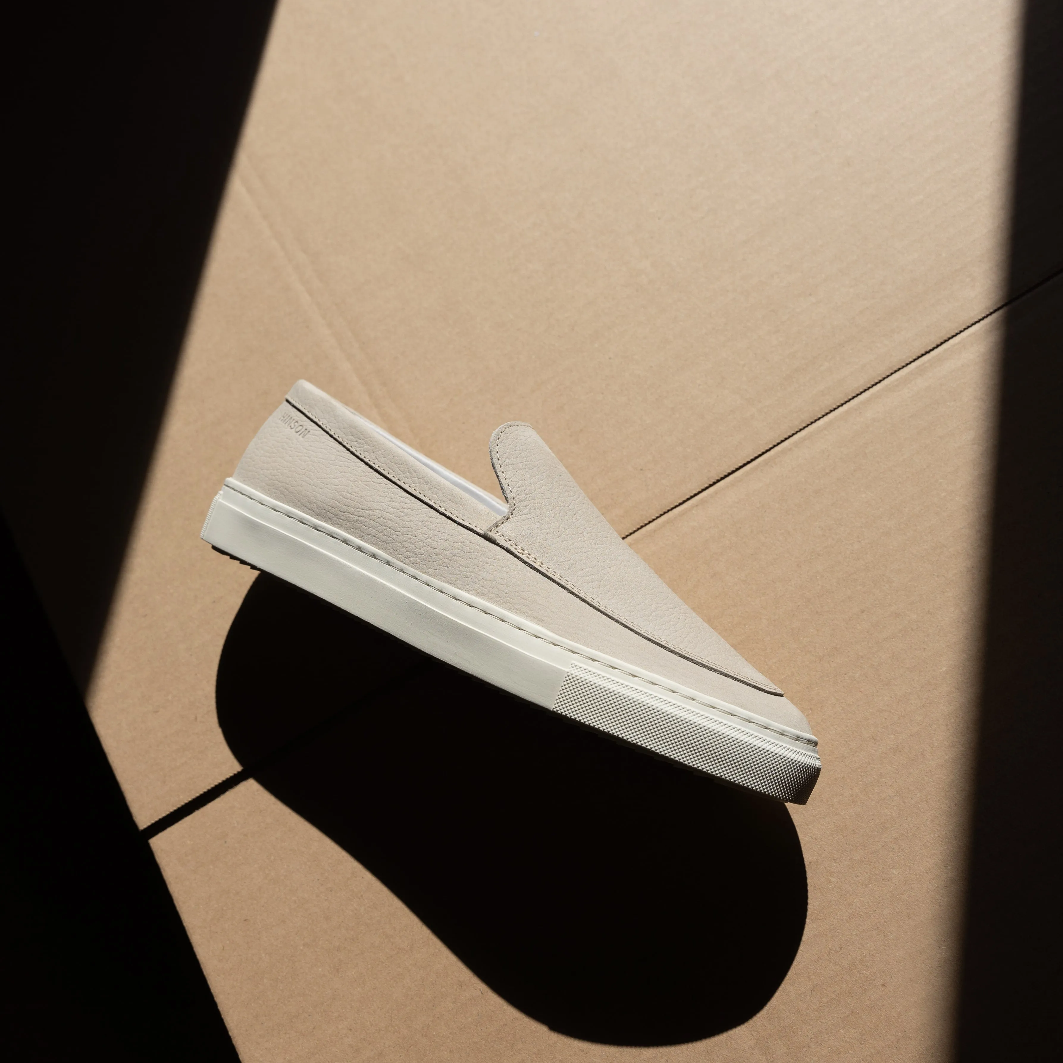 Hinson Malton Loafer Beige Nubuck Milled
