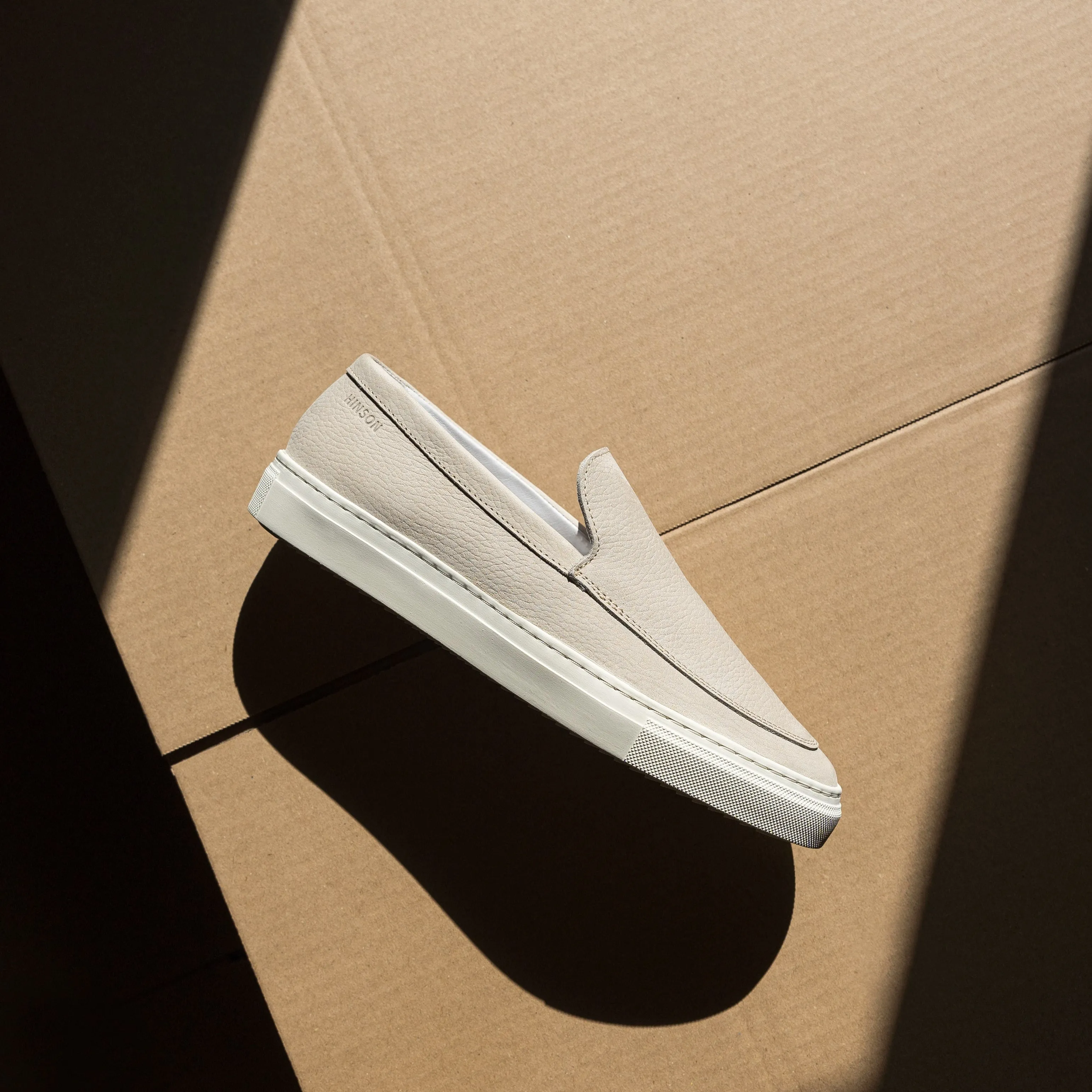 Hinson Malton Loafer Beige Nubuck Milled