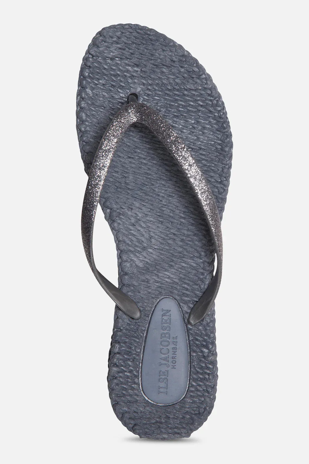 Ilse Jacobsen Grey Glitter Flip Flop