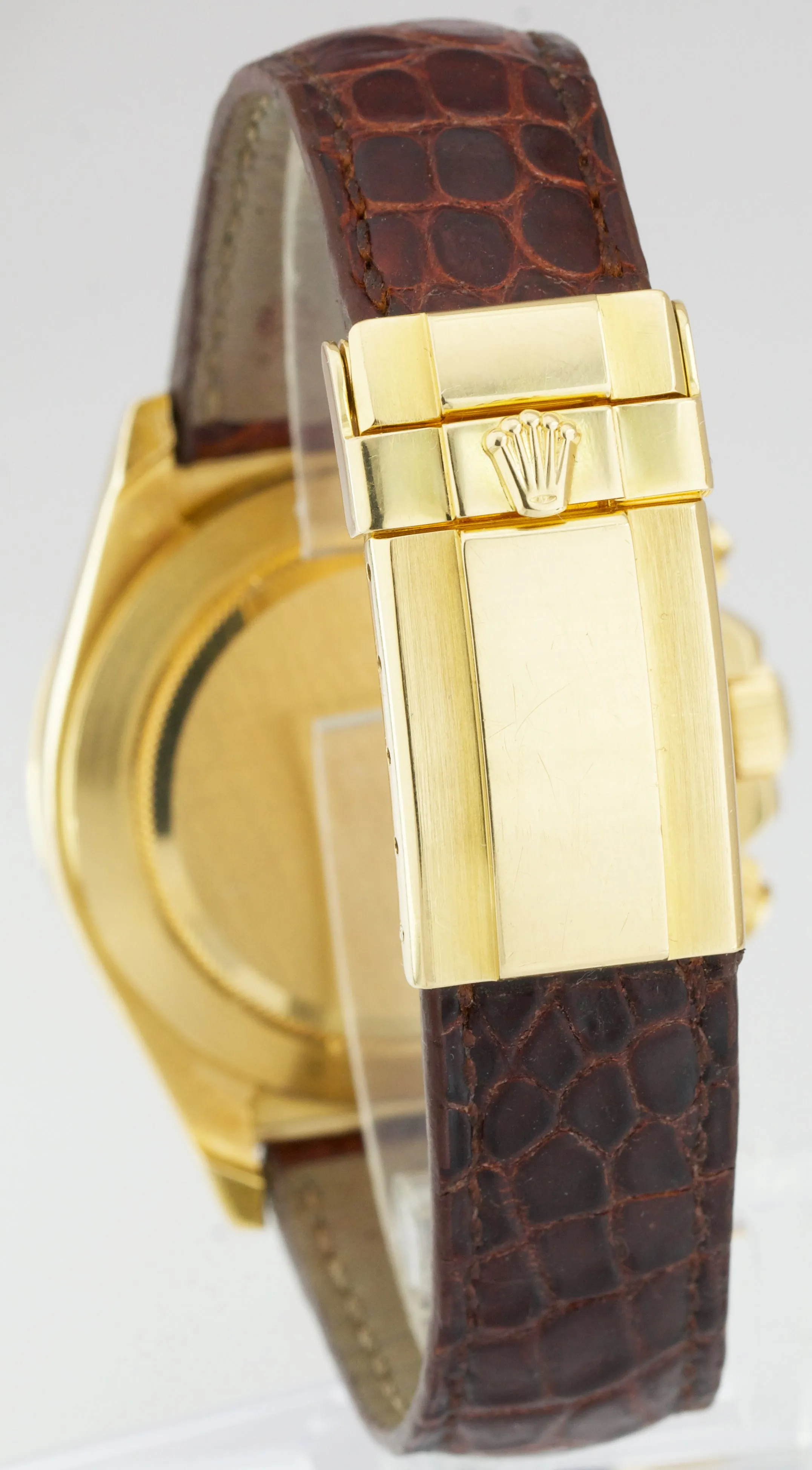 INVERTED 6 Rolex Daytona Cosmograph Zenith 16518 18K Gold Chronograph 40mm Watch