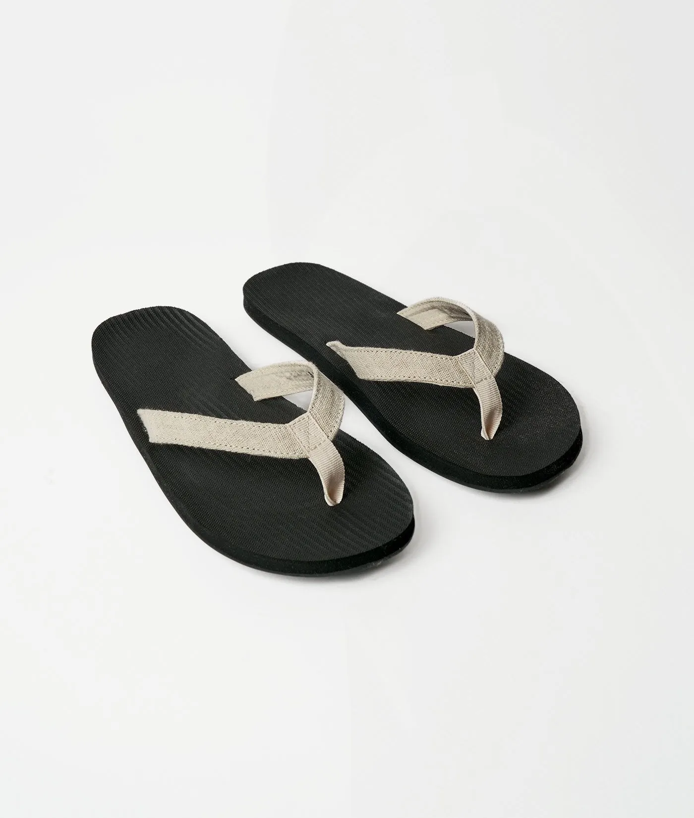 IOAN x Indosole Flip Flops, Undyed