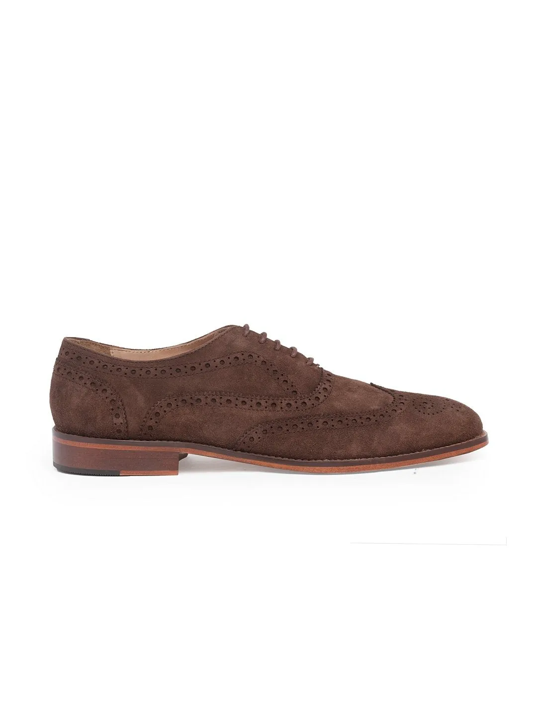 Italian Calf Suede Brogues (Brown Limited Edition)