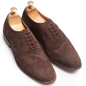 Italian Calf Suede Brogues (Brown Limited Edition)