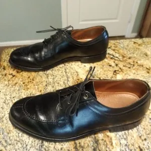 Johnston &amp; Murphy Aristocraft Men's 8.5 D Leather Lace Up Oxfords Black
