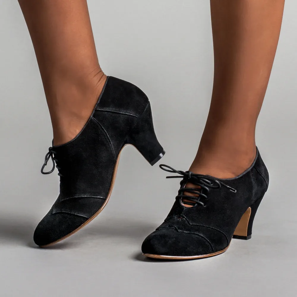 Karolina Retro Oxfords (Black)