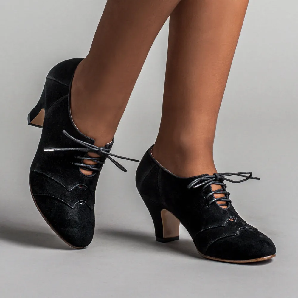 Karolina Retro Oxfords (Black)