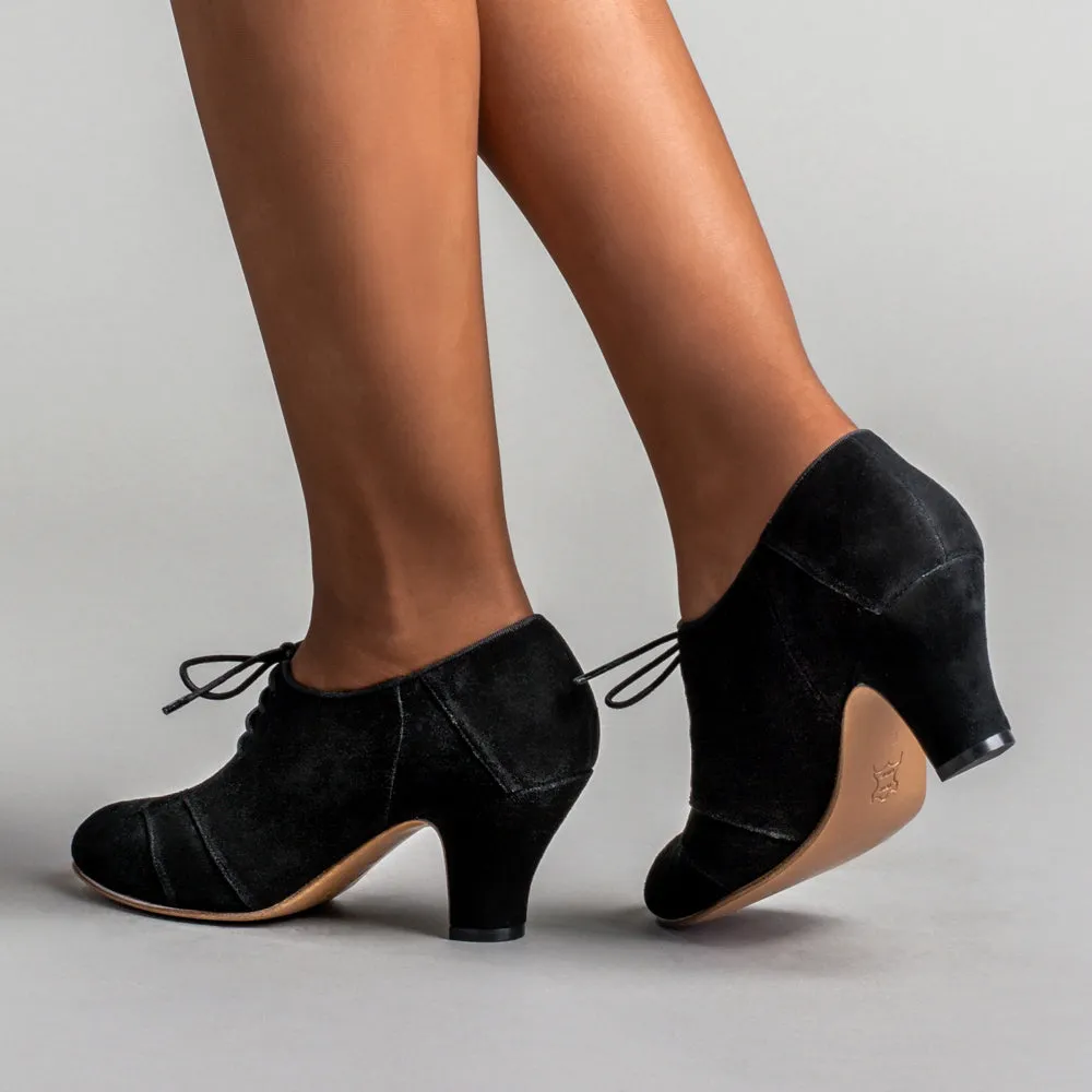 Karolina Retro Oxfords (Black)