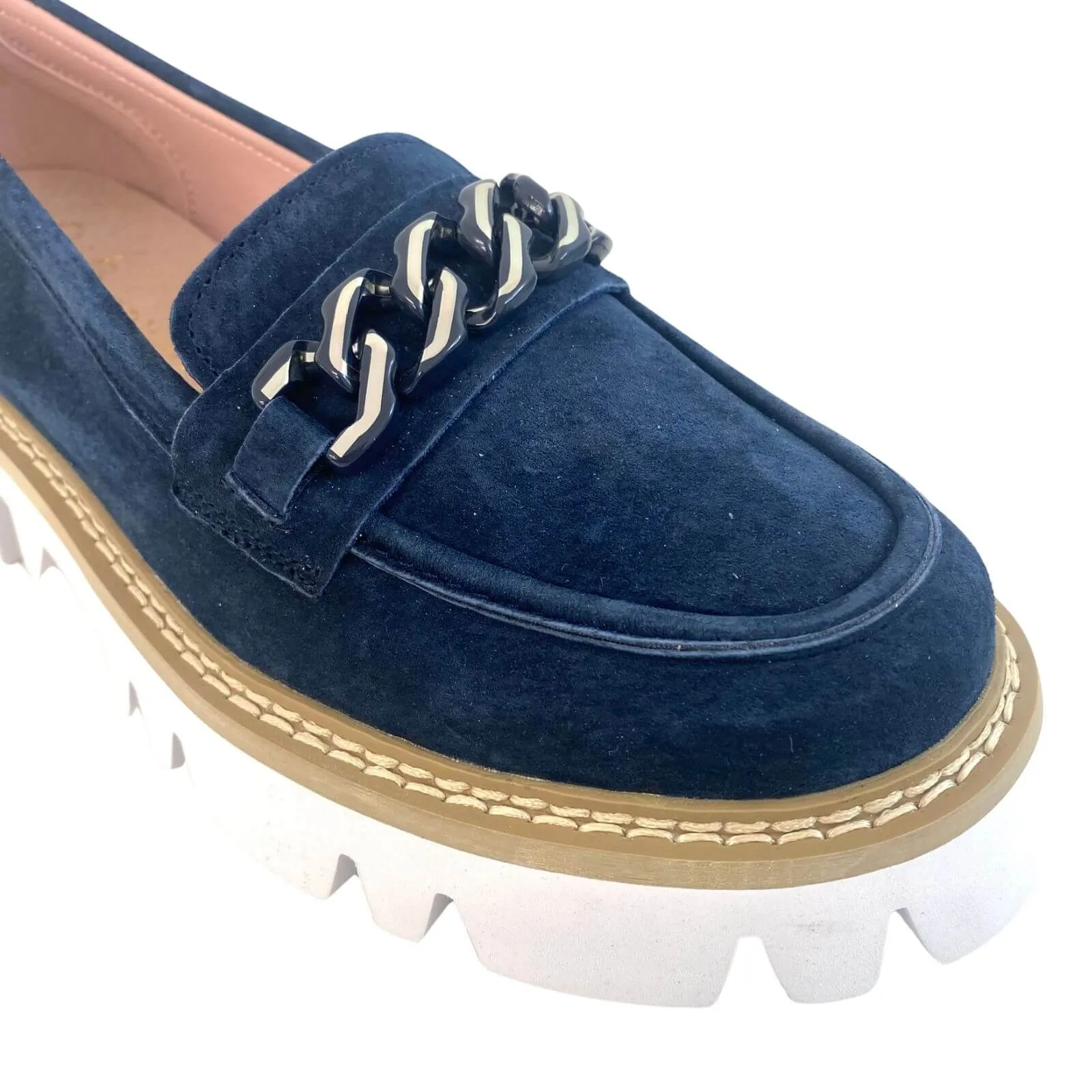 Kate Appleby Rattray Loafers - Navy