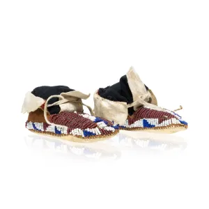Lakota Sioux Baby Moccasins