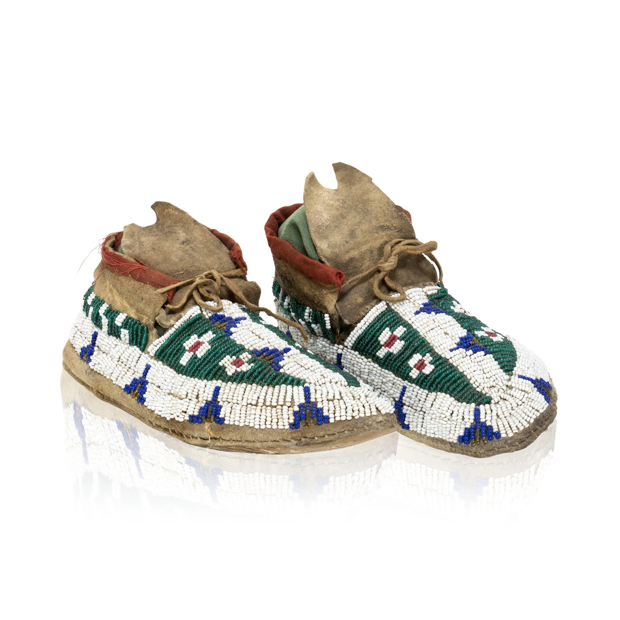 Lakota Sioux Child's Moccasins