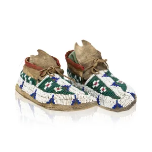 Lakota Sioux Child's Moccasins
