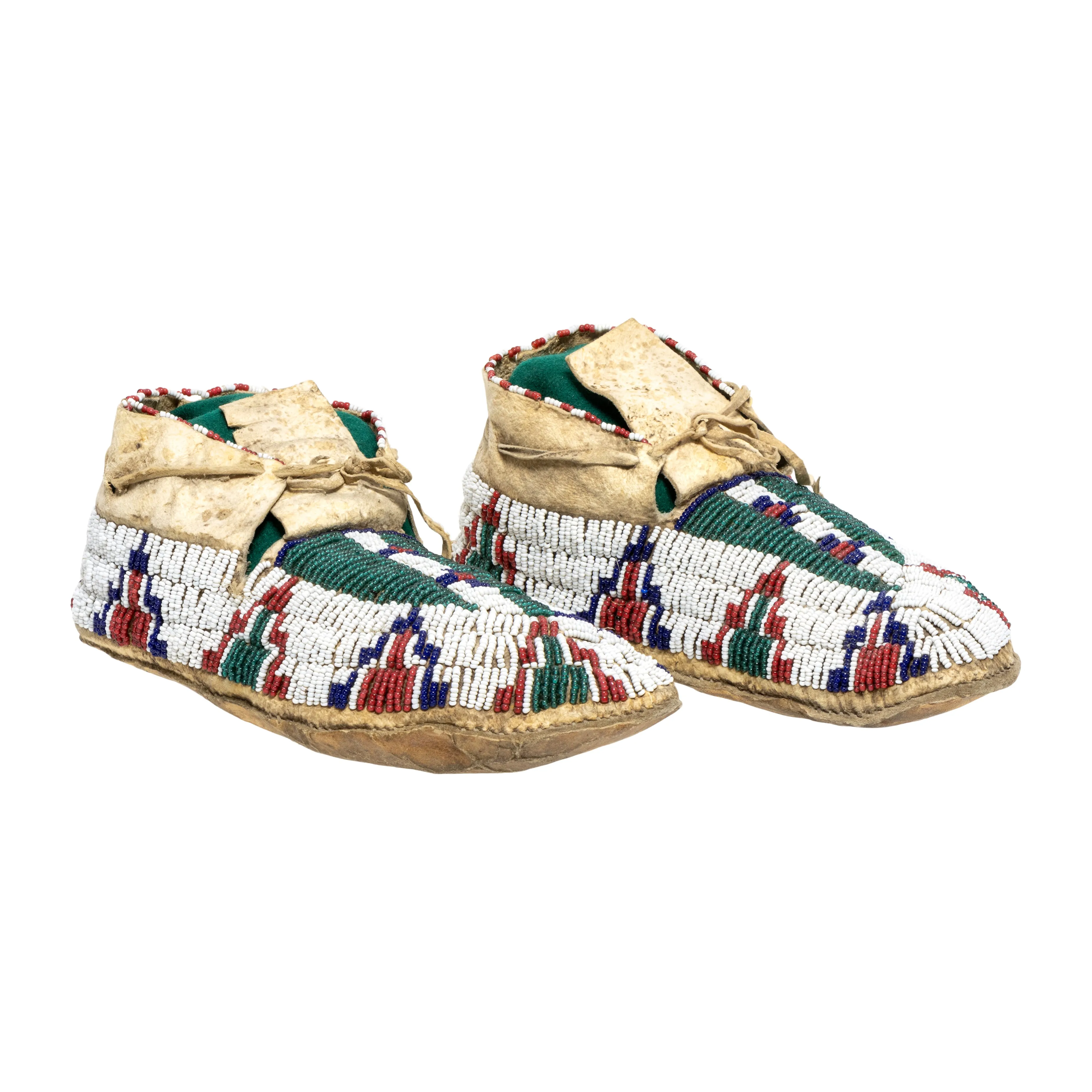 Lakota Sioux Child's Moccasins