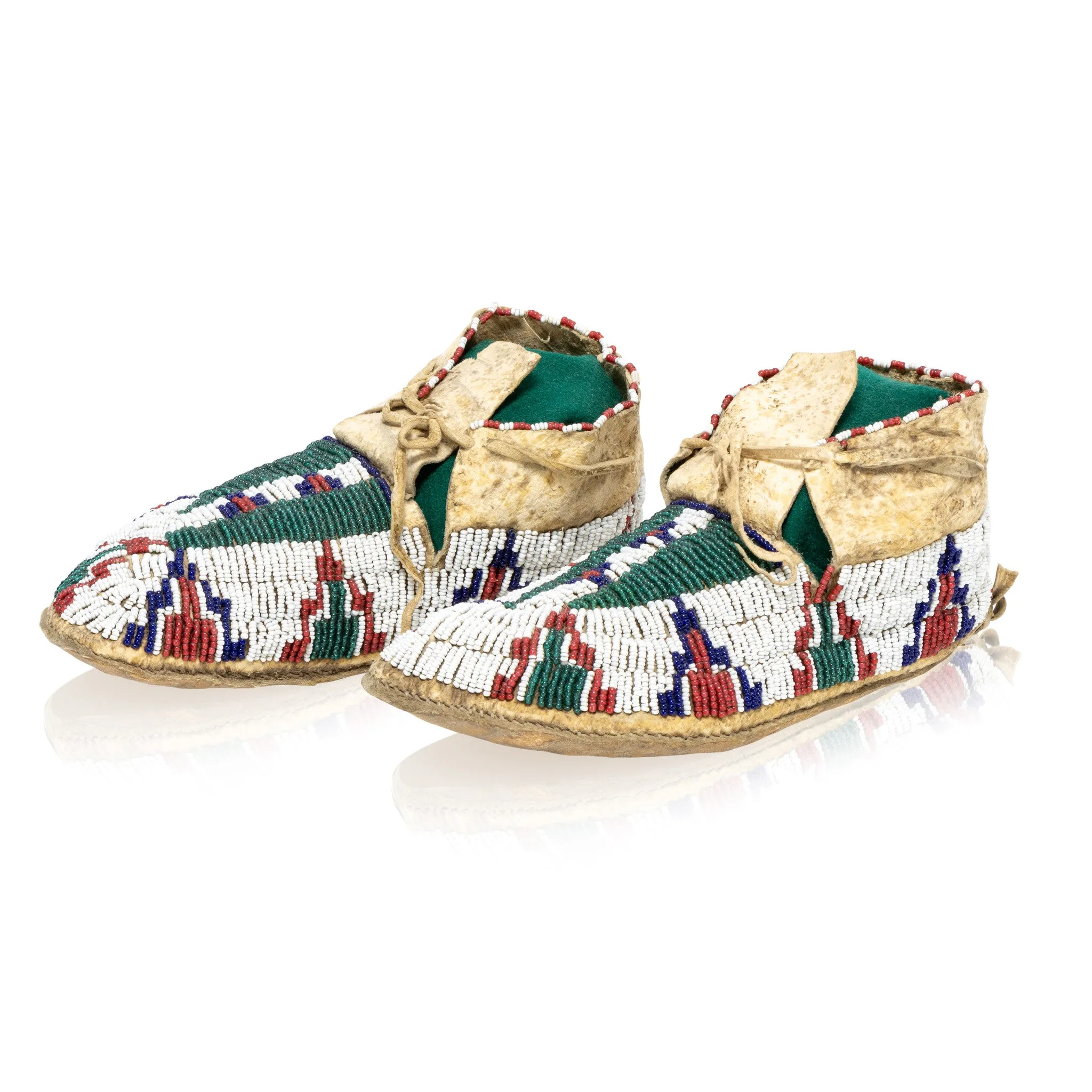 Lakota Sioux Child's Moccasins