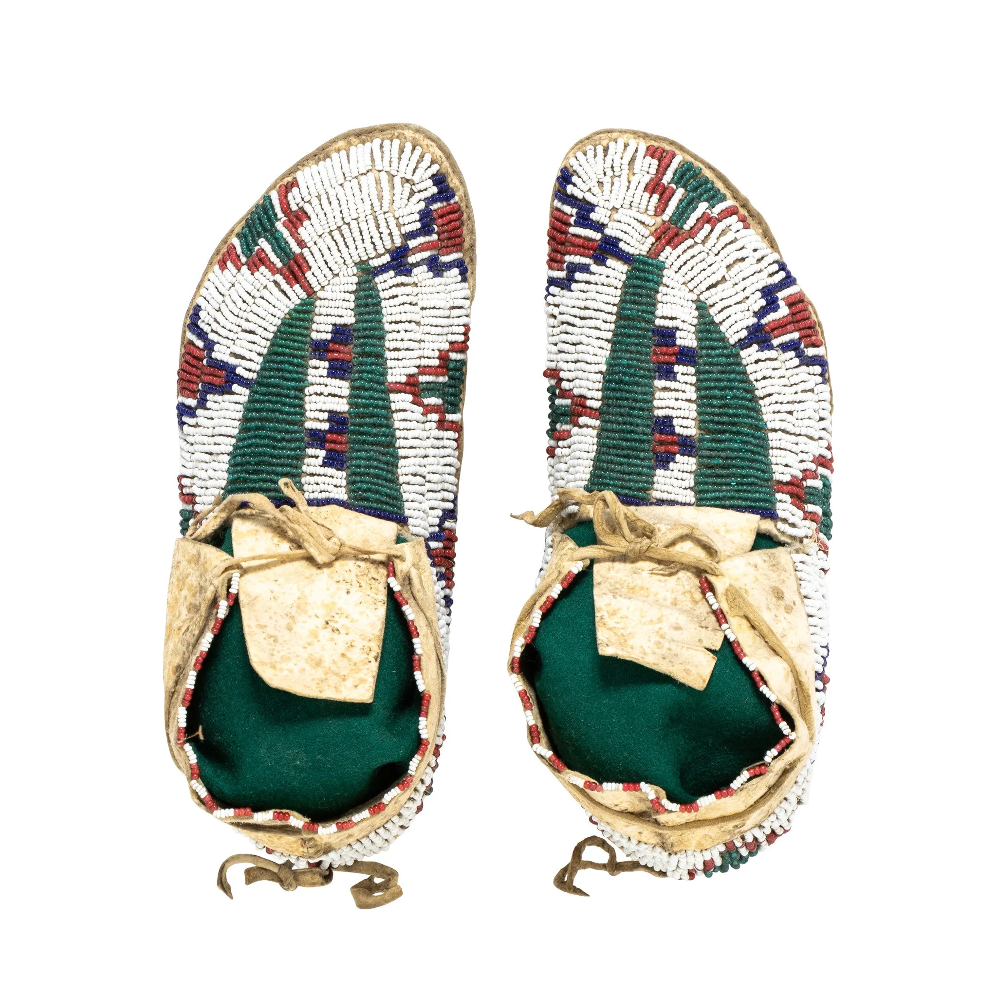 Lakota Sioux Child's Moccasins