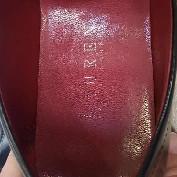 Lauren Ralph Lauren Shoe Womens sz 6 Brianne Patent Leather Penny Loafer