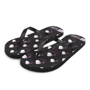 Leaning Foam Cups | Flip-Flops | Black