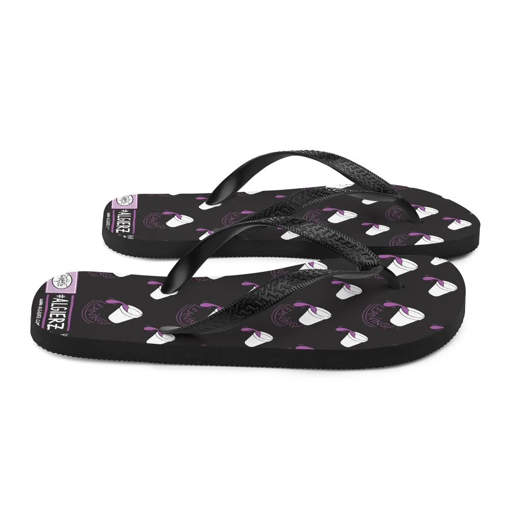 Leaning Foam Cups | Flip-Flops | Black