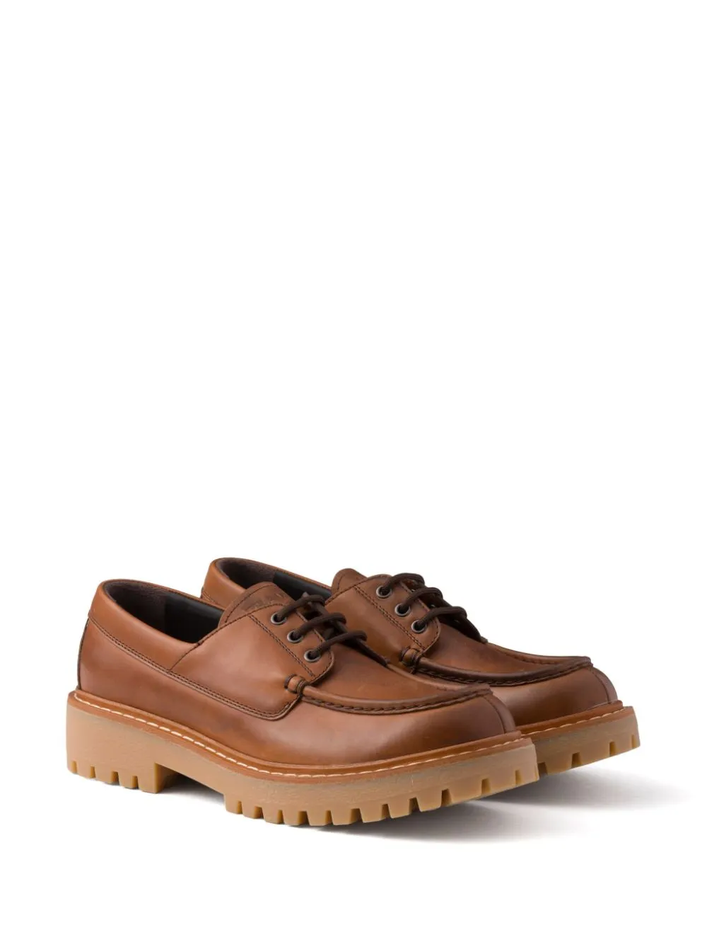 Leather loafers