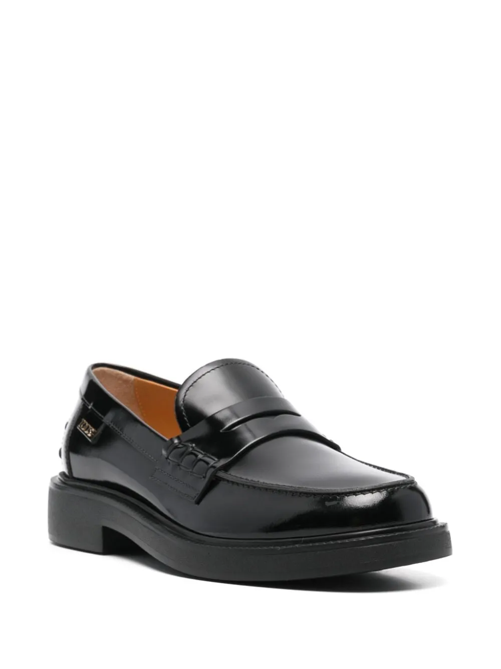 Leather loafers