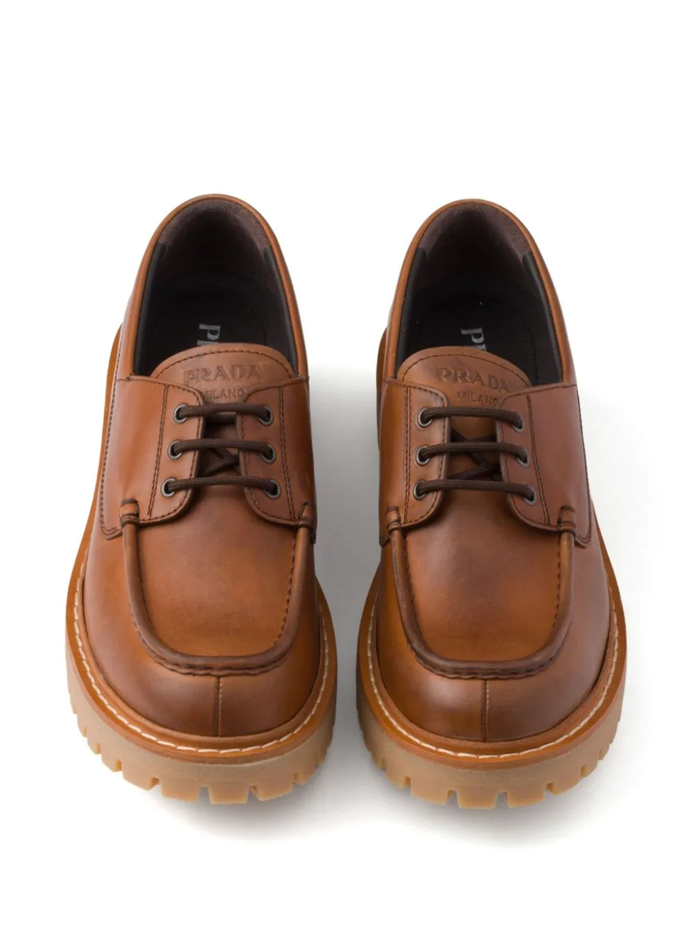 Leather loafers