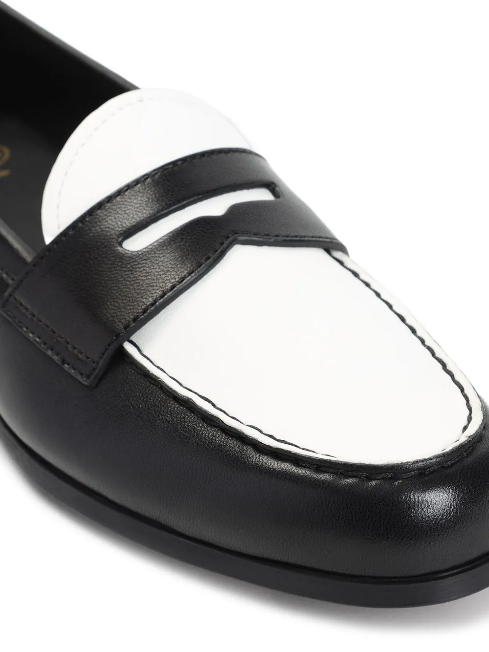 Leather loafers