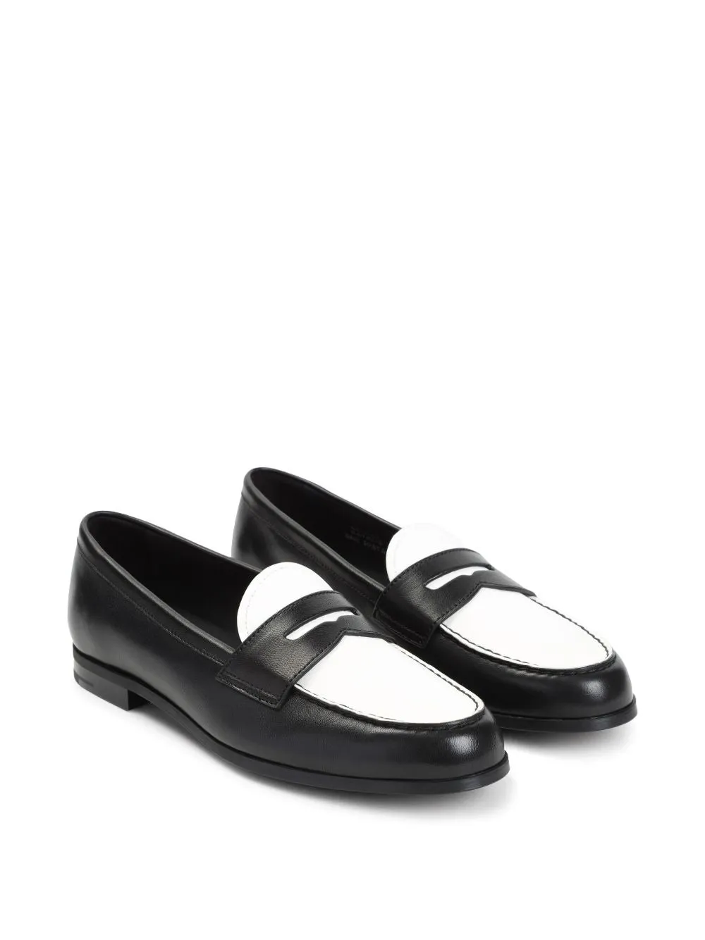 Leather loafers