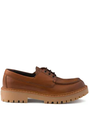 Leather loafers